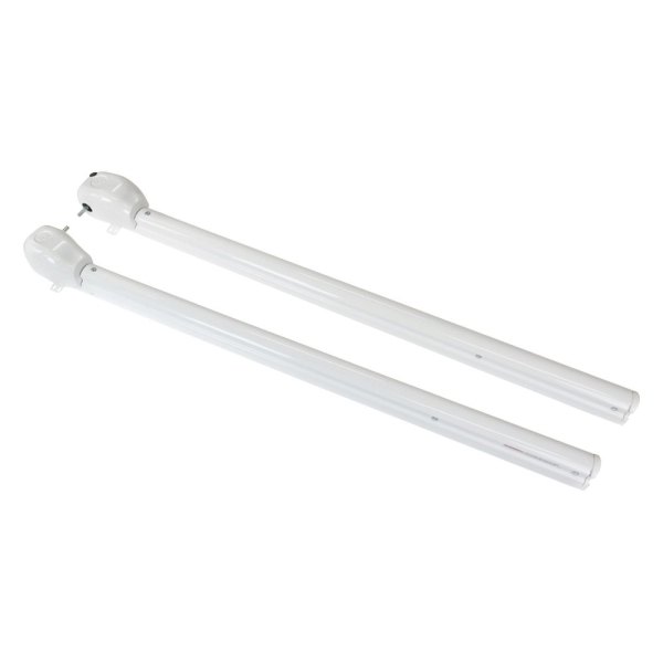 Solera Awnings® - 5.5' White Power Plain Head Awning Arm Kit for Pitched Awnings