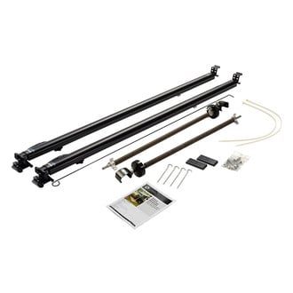 Solera Awnings® - Classic™ 5.7' to 6.8' Black Manual Patio Awning Arm Kit