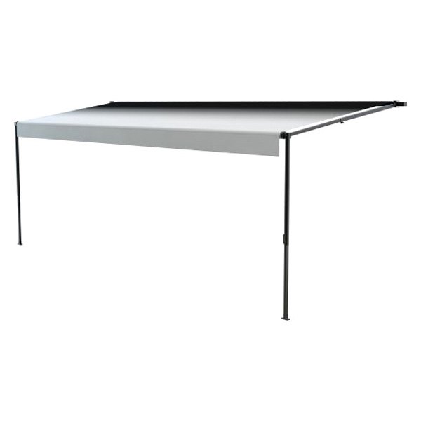 Solera Awnings® V000343029 Classic™ 15'W x 8'Ext. Black Fade Vinyl