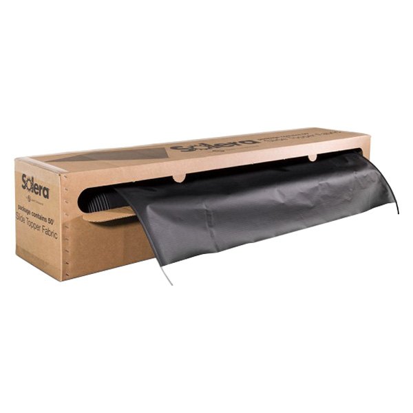 Solera Awnings® - Cut-To-Fit™ 600" Black Replacement Vinyl Fabric for Slide-Out RV Awnings