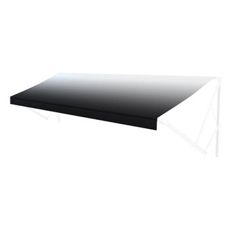 Solera Awnings® - 20'W x 8'Ext. White Fade One-Piece Replacement Vinyl Fabric for RV Patio Awnings
