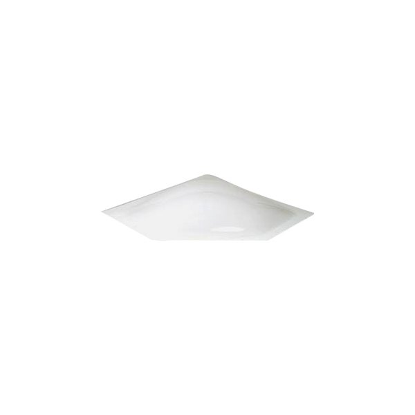 Specialty Recreation® - 11"W x 24"L White Thermoformed Polycarbonate Outer Neo Angle Skylight