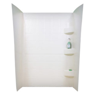 Specialty Recreation® - White Plastic Shower Wall (32"L x 24"W)