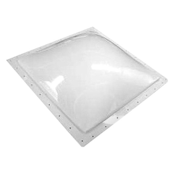 Bri-Rus® - 20"W x 30"L Smoke Thermoformed Polycarbonate Outer Rectangular Skylight