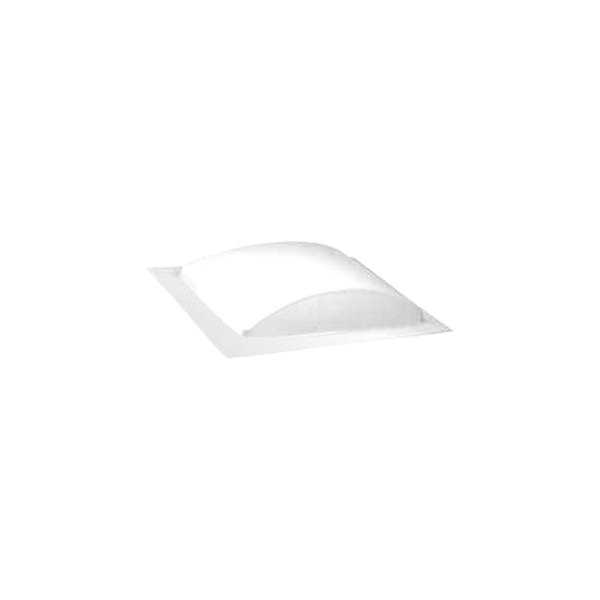 Specialty Recreation® - 17.5"W x 25.5"L White Thermoformed Polycarbonate Outer Rectangular Low-Profile Skylight