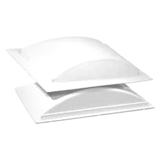 Specialty Recreation® - 15.75"W x 25.5"L White Outer/White Inner Rectangular Inner/Outer Low-Profile Skylight Kit