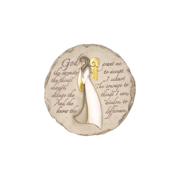 Spoontiques® - Angel with Serenity Prayer Stepping Stone