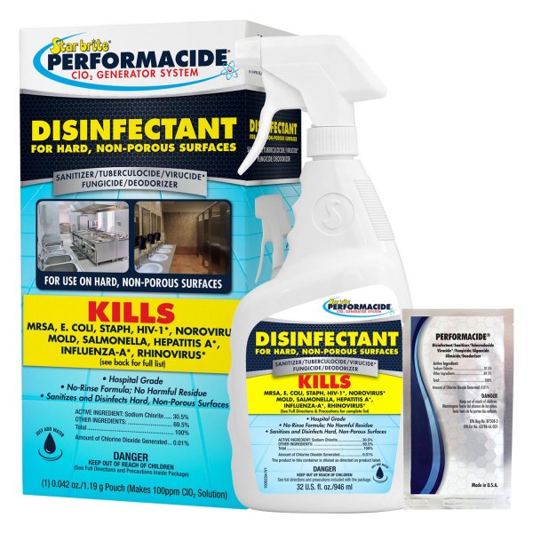 Star Brite® - Perfomacide™ 32 oz. Disinfectant Kit (1 Piece)