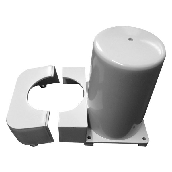 Stromberg Carlson® - White Replacement Jack Cover Housing for 3500 lb Capacity Electric Trailer Jack