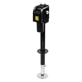 Stromberg Carlson® JET-3755 - 3500 lb Black Powered Tongue Jack