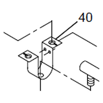 Suburban® - Water Heater Burner Mounting Bracket