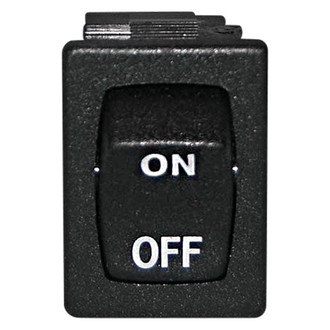 Suburban® - 250V Black Single Water Heater Switch for Suburban V-Series Models