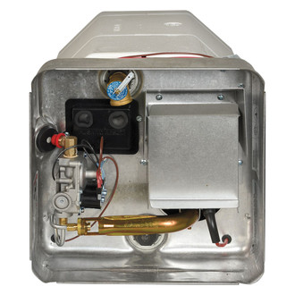 Suburban® - SW6D LP Gas 6 gal Direct Spark Ignition Tank-Type RV Water Heater (12-11/16" x 12-11/16" x 19-3/16")