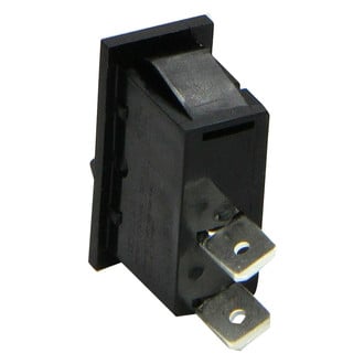 Suburban® 525001 - 12V Black Single Water Heater Switch for Suburban SW-Series Models