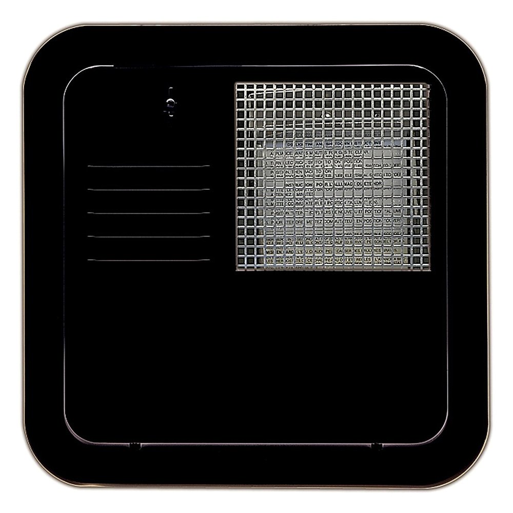 Suburban® 6255AEB Black Flush Mount RV Water Heater Access Door with
