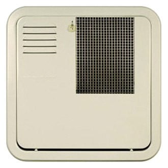 Suburban® - White Steel Radius Corner RV Water Heater Access Door for Suburban 10, 12 or 16 Gal. RV Water Heater