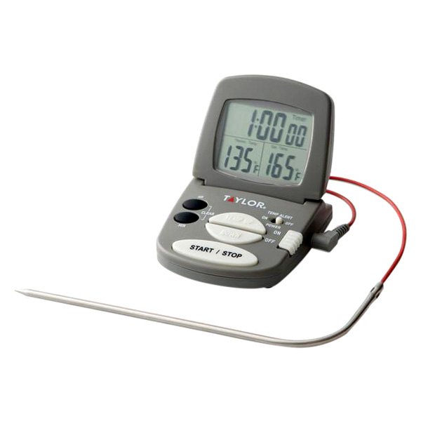 Taylor® - Classic Plastic Gray Digital Kitchen Thermometer