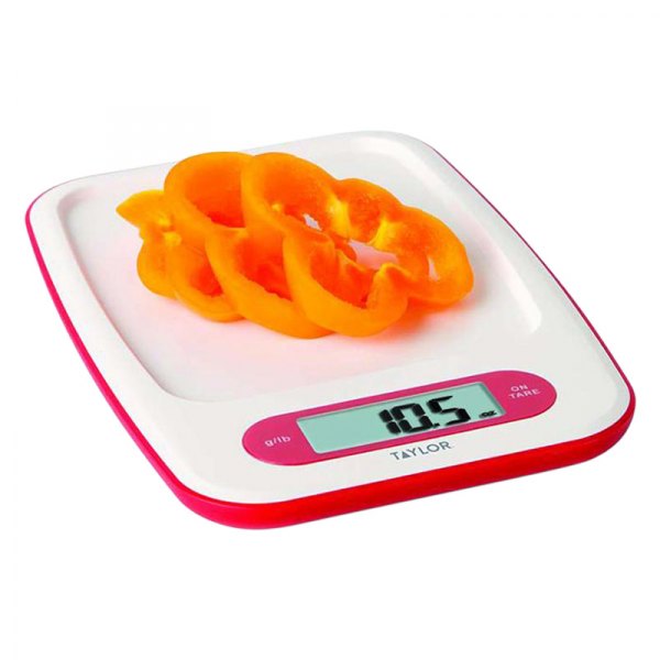 Taylor® - Plastic White Digital Kitchen Scale