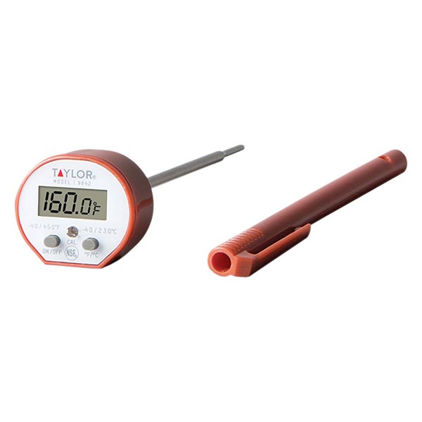 Taylor® - Plastic Yellow Digital Kitchen Thermometer