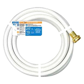 Teknor Apex® - AquaFlex™ 1/2" x 25' White Fresh Water Hose with Leak Proof Coupling