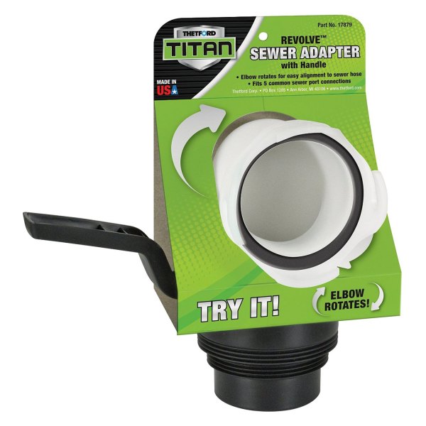 Thetford® - Premium Clear Sewer Elbow Adapter