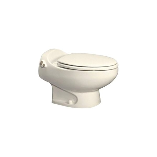 Thetford® - Aria™ Deluxe II Bone Porcelain Low Profile Built-In Toilet with Flush Button