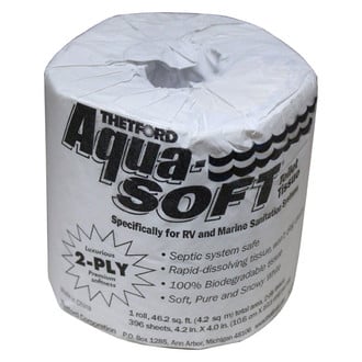 Thetford® - Aqua Soft™ 2-Ply Toilet Tissue