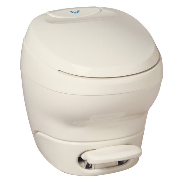 Thetford® - Aqua Magic™ Bravura Parchment Plastic Low Profile Built-In Toilet with Hand Spray