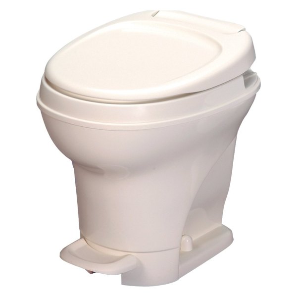 Thetford® - Aqua Magic™ V Foot Pedal Flush White Plastic High Profile Built-In Toilet