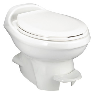 Thetford® - Aqua Magic™ Style Plus White Plastic Low Profile Built-In Toilet