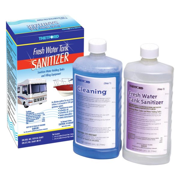 Thetford® - 24 oz. Fresh Water Tank Treatment with Sanitizes (2 Pieces)