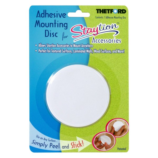 Thetford® - Staytion™ White Adhesive Mounting Disc
