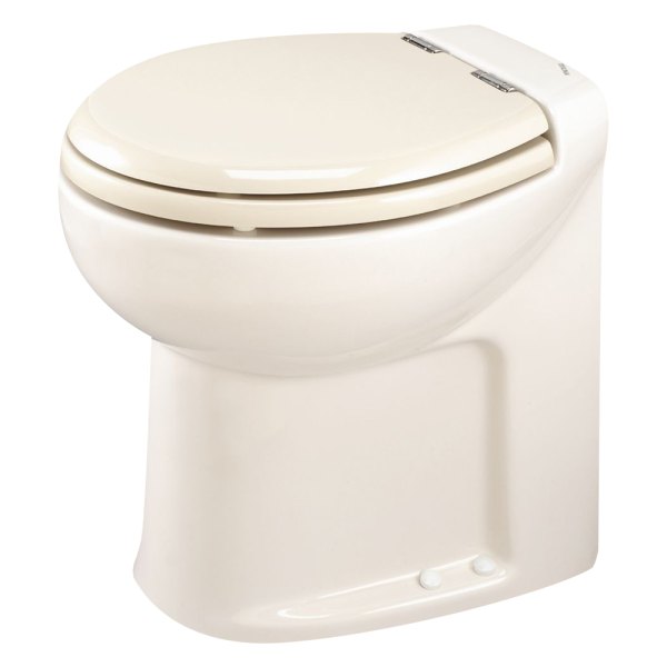 Thetford® - Tecma™ Silence 1 Bone Porcelain 12V High Profile Built-In Toilet with Electric Solenoid