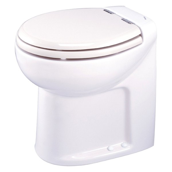 Thetford® - Tecma™ Silence Plus 2G White Porcelain 12V High Profile Built-In Toilet with Wall-Mounted Control