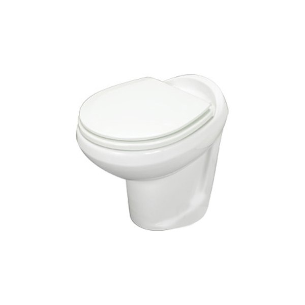 Thetford® - Tecma™ Easy Fit Bone Porcelain 12V High Profile Built-In Toilet with Control Panel