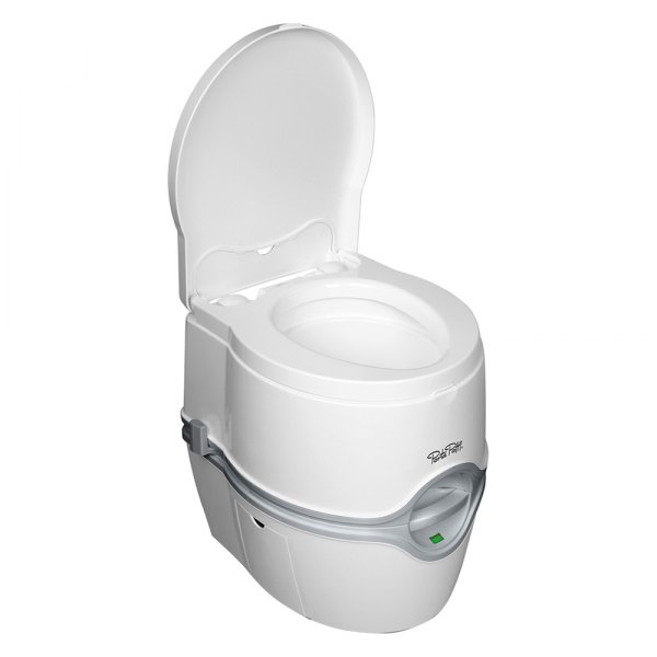 Thetford® - Porta Potti™ 565E White/Gray Plastic Portable Toilet (5.5 gal)
