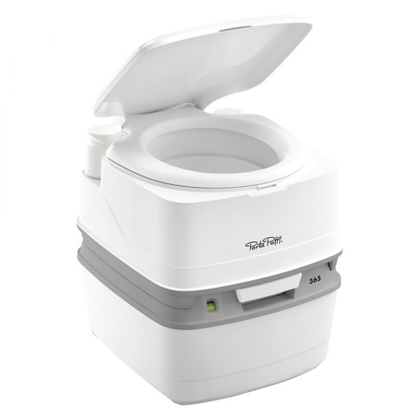 Thetford® - Porta Potti™ 365 White/Gray Plastic Portable Toilet (5.5 gal)
