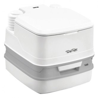 THETFORD Porta Potti 135, 2.6 Gal. Portable RV Toilet - White THETFORD Porta Potti 135, 2.6 Gal. Portable RV Toilet - White
