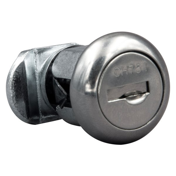 Thetford® - B&B Molders Chrome Keyed Cam Lock Cylinder with Key