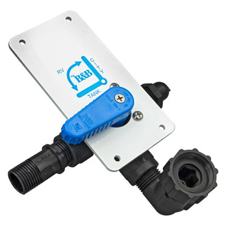 Thetford® - Plastic By-Pass Valve with Blue Handle