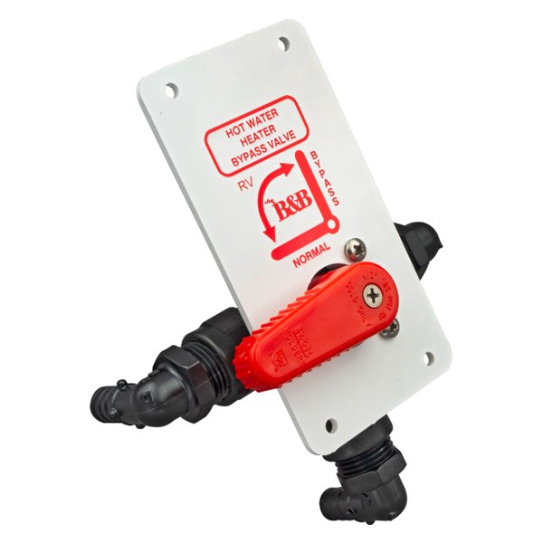 Plastic By-Pass Valve with Red Handle