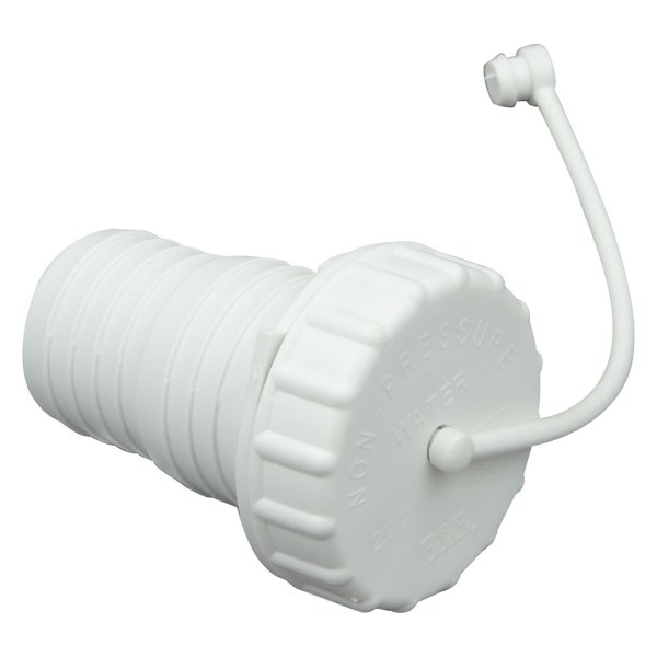 Thetford® - Polar White Plastic Replacemet Water Fill Cap with Spout & Strap