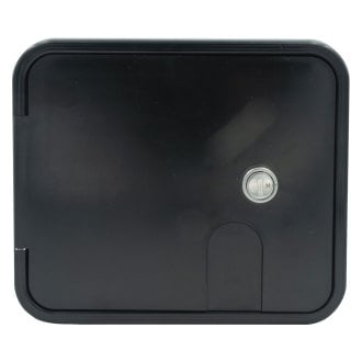 JR Products K7112-P-A Polar White City/Gravity Water Hatch with Plastic Check Valve and Key Lock JR Products K7112-P-A Polar White City/Gravity Water Hatch with Plastic Check Valve and Key Lock