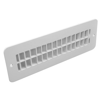 Thetford® - B&B Molders 2.3" x 10" Plastic Dampered Floor Register