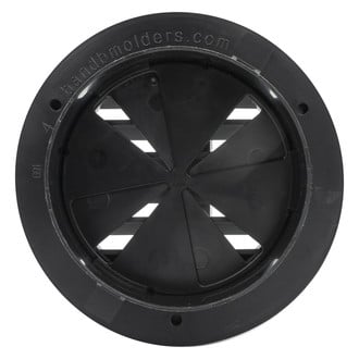 Thetford® - B&B Molders 4" Black Ceiling Vent