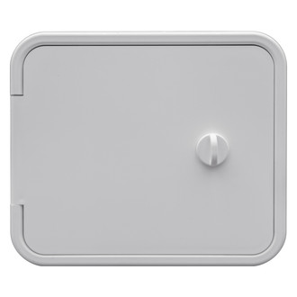 thumbnail image 2 of Coast To Coast RV Hatch Access Door – White, 399x349mm, 600-00000 2 of 2