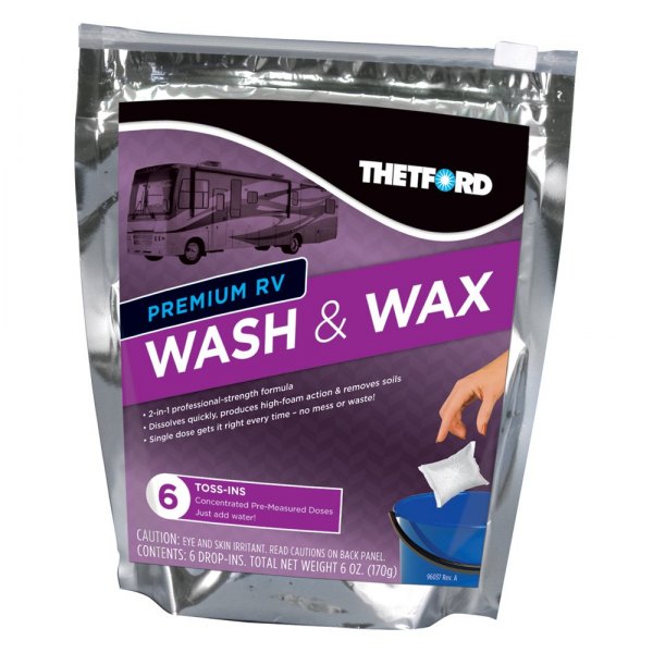 Thetford® - Premium Toss-Ins™ Wash Cleaner with Wax (6 Pieces)