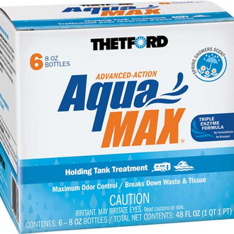 Thetford® - AquaMax™ 8 oz. Spring Showers Holding Tank Treatment (6 Pieces)
