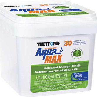 Thetford® - AquaMax™ 1.5 oz. Summer Cypress Holding Tank Treatment (30 Pieces)