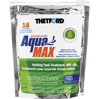 Thetford® - AquaMax™ 1.5 oz. Summer Cypress Holding Tank Treatment (16 Pieces)